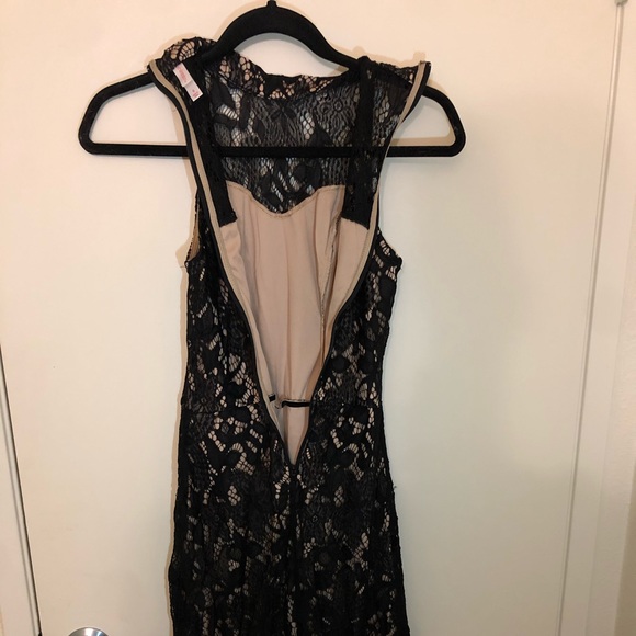 Womens Black & Cream Dress - Picture 6 of 6